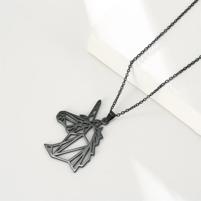 pendentif-collier-licorne-noir